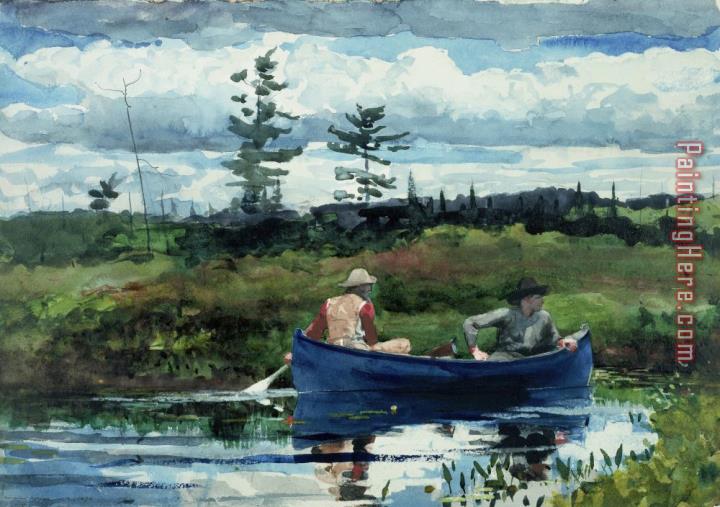 Winslow Homer The Blue Boat